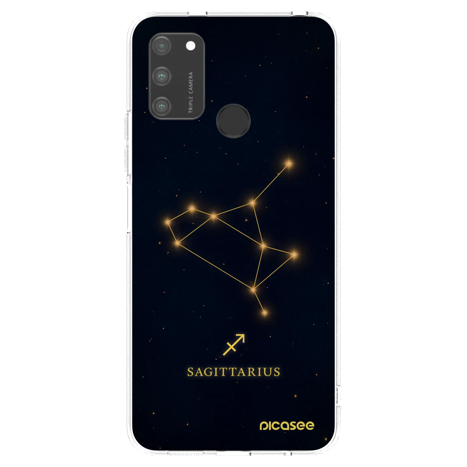 Picasee husă transparentă din silicon pentru Honor 9A - SAGITTARIUS