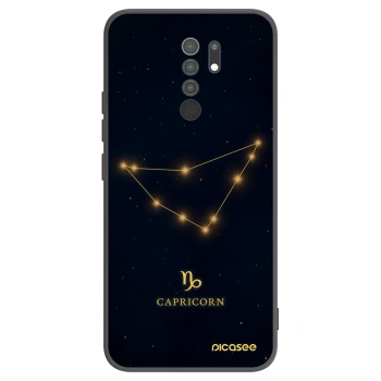Picasee husă neagră din silicon pentru Xiaomi Redmi 9 - CAPRICORN