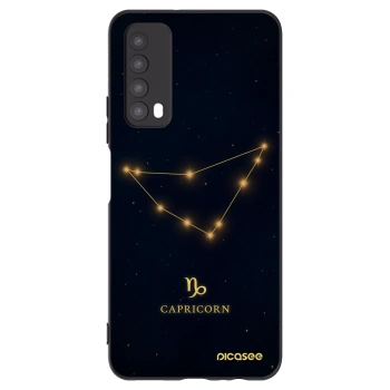 Picasee husă neagră din silicon pentru Huawei P Smart 2021 - CAPRICORN