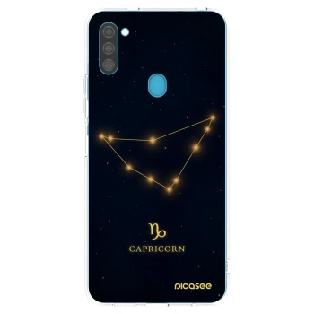 Picasee husă transparentă din silicon pentru Samsung Galaxy M11 - CAPRICORN