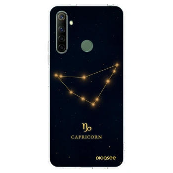 Picasee husă transparentă din silicon pentru Realme 6i - CAPRICORN