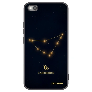 Picasee husă neagră din silicon pentru Xiaomi Mi Note 10 (Pro) - CAPRICORN