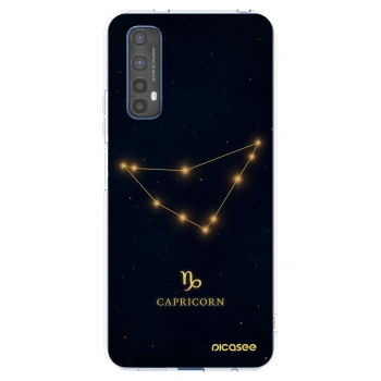 Picasee husă transparentă din silicon pentru Realme 7 - CAPRICORN