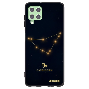 Picasee husă neagră din silicon pentru Samsung Galaxy A22 A225F 4G - CAPRICORN