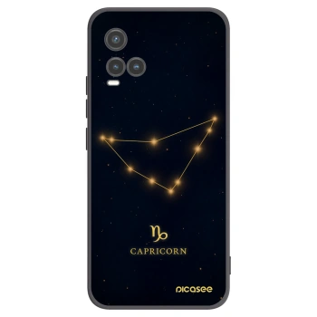 Picasee husă neagră din silicon pentru Vivo Y33s - CAPRICORN