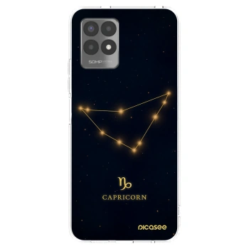 Picasee husă transparentă din silicon pentru Realme 8i - CAPRICORN