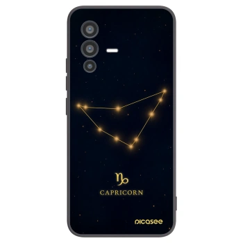 Picasee husă neagră din silicon pentru Vivo V23 5G - CAPRICORN