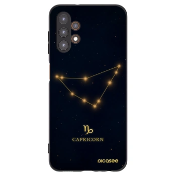 Picasee husă neagră din silicon pentru Samsung Galaxy A13 4G A135 - CAPRICORN