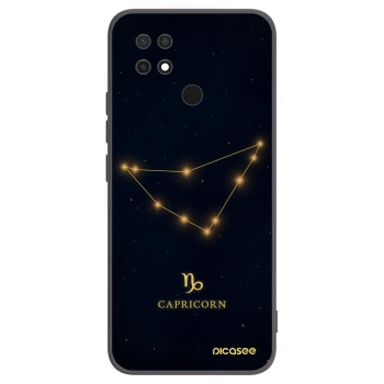 Picasee husă neagră din silicon pentru Xiaomi Redmi 10C - CAPRICORN