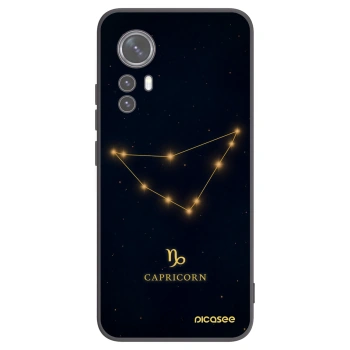 Picasee husă neagră din silicon pentru Xiaomi 12X - CAPRICORN