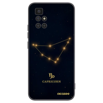 Picasee husă neagră din silicon pentru Xiaomi Redmi 10 (2022) - CAPRICORN