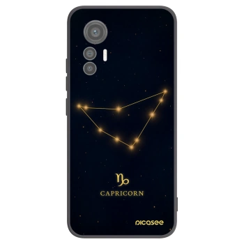 Picasee husă neagră din silicon pentru Xiaomi 12 Lite - CAPRICORN