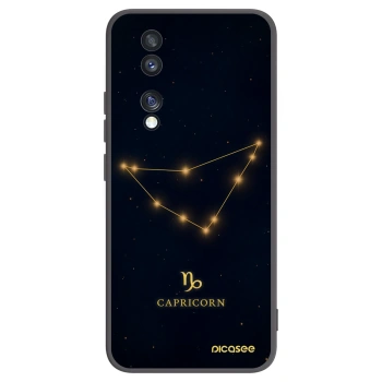 Picasee husă neagră din silicon pentru Honor 70 - CAPRICORN