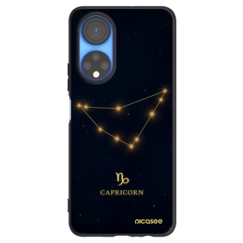 Picasee husă neagră din silicon pentru Honor X7 - CAPRICORN