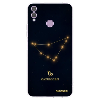 Picasee husă transparentă din silicon pentru Honor 8X - CAPRICORN