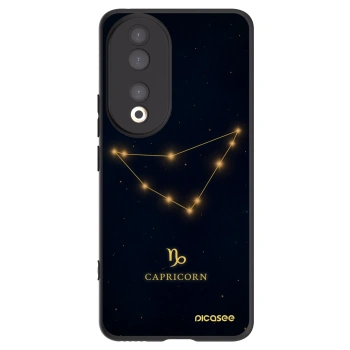 Picasee husă neagră din silicon pentru Honor 90 5G - CAPRICORN