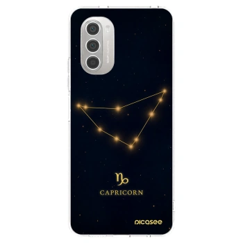 Picasee husă transparentă din silicon pentru Motorola Moto G51 - CAPRICORN