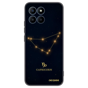 Picasee husă neagră din silicon pentru Honor 70 Lite - CAPRICORN