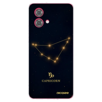 Picasee husă transparentă din silicon pentru Motorola Moto G84 5G - CAPRICORN