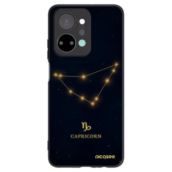 Picasee husă neagră din silicon pentru Honor X7a - CAPRICORN