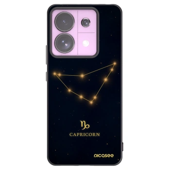 Picasee husă neagră din silicon pentru Xiaomi Redmi Note 13 Pro 5G - CAPRICORN