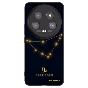 Picasee husă neagră din silicon pentru Xiaomi 14 Ultra - CAPRICORN