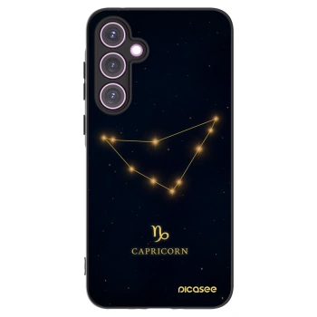 Picasee husă neagră din silicon pentru Samsung Galaxy A35 5G A356B - CAPRICORN
