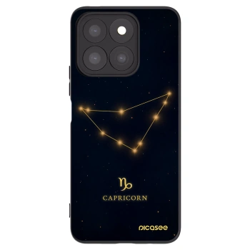 Picasee husă neagră din silicon pentru Honor X8b - CAPRICORN