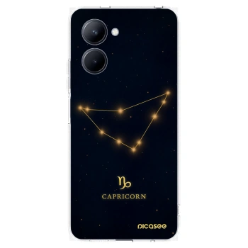 Picasee husă transparentă din silicon pentru Realme C33 (2023) - CAPRICORN