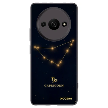 Picasee husă neagră din silicon pentru Xiaomi Redmi A3 - CAPRICORN
