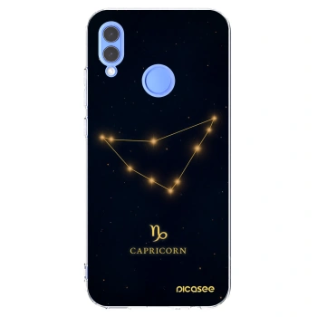 Picasee husă transparentă din silicon pentru Honor 10 Lite - CAPRICORN
