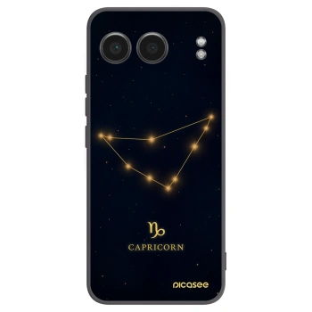 Picasee husă neagră din silicon pentru OnePlus Nord 4 - CAPRICORN