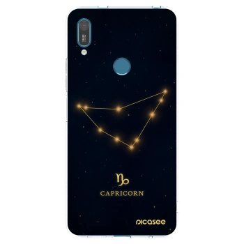 Picasee husă transparentă din silicon pentru Huawei Y7 2019 - CAPRICORN