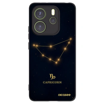 Picasee husă neagră din silicon pentru Xiaomi Redmi Note 14 4G - CAPRICORN