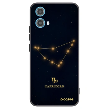 Picasee husă neagră din silicon pentru Motorola Moto G34 5G - CAPRICORN