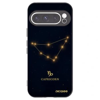 Picasee husă neagră din silicon pentru Google Pixel 9 Pro - CAPRICORN