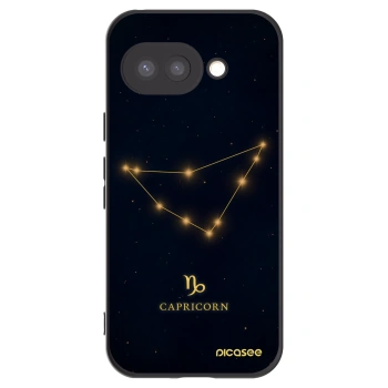 Picasee husă neagră din silicon pentru Google Pixel 9a - CAPRICORN