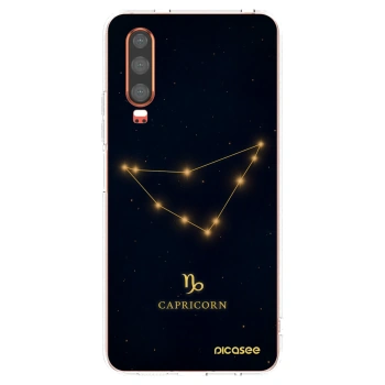 Picasee husă transparentă din silicon pentru Huawei P30 - CAPRICORN