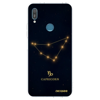 Picasee husă transparentă din silicon pentru Huawei Y6 2019 - CAPRICORN