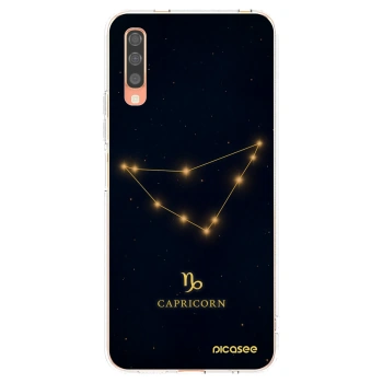 Picasee husă transparentă din silicon pentru Samsung Galaxy A70 A705F - CAPRICORN