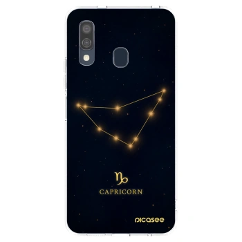 Picasee husă transparentă din silicon pentru Samsung Galaxy A40 A405F - CAPRICORN