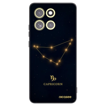 Picasee husă neagră din silicon pentru Motorola Moto G86 5G - CAPRICORN