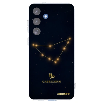 Picasee husă transparentă din silicon pentru Samsung Galaxy S25 FE 5G - CAPRICORN