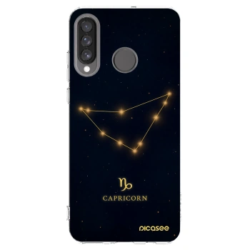 Picasee husă transparentă din silicon pentru Huawei P30 Lite - CAPRICORN