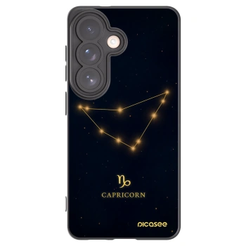 Picasee husă neagră din silicon pentru Samsung Galaxy S26 - CAPRICORN