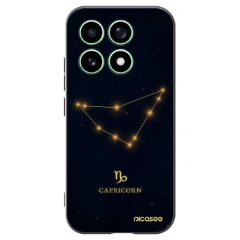 Picasee husă neagră din silicon pentru Xiaomi 17 - CAPRICORN