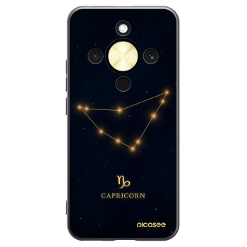 Picasee husă neagră din silicon pentru Honor Magic8 Lite 5G - CAPRICORN