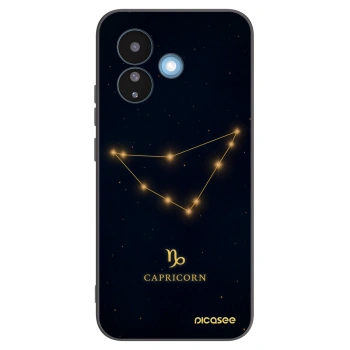 Picasee husă neagră din silicon pentru Xiaomi Redmi Note 17 Pro 5G - CAPRICORN