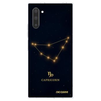 Picasee husă transparentă din silicon pentru Samsung Galaxy Note 10 N970F - CAPRICORN