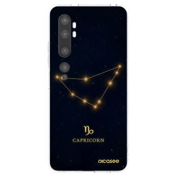 Picasee husă transparentă din silicon pentru Xiaomi Mi Note 10 (Pro) - CAPRICORN
